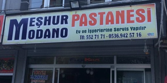 Meşhur Modano Pastanesi