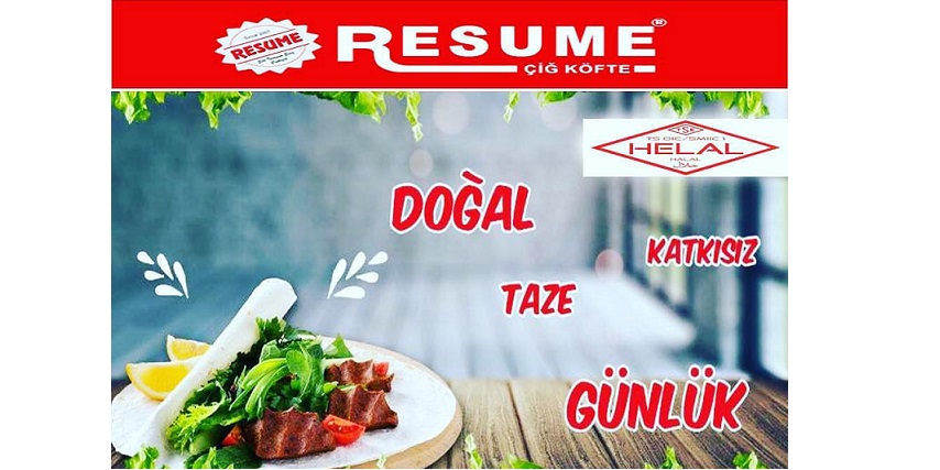 Resume Çiğ Köfte Siverek Şubesi