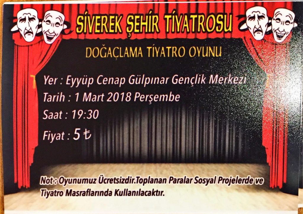 Siverek Şehir Tiyatrosu Doğaçlama Tiyatro Oyunu