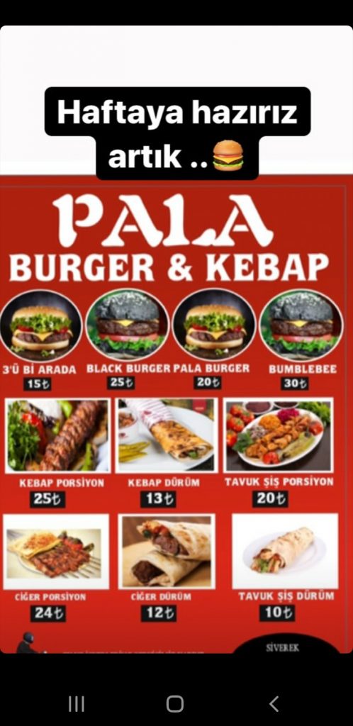 Pala Burger Hamburger & Kebap